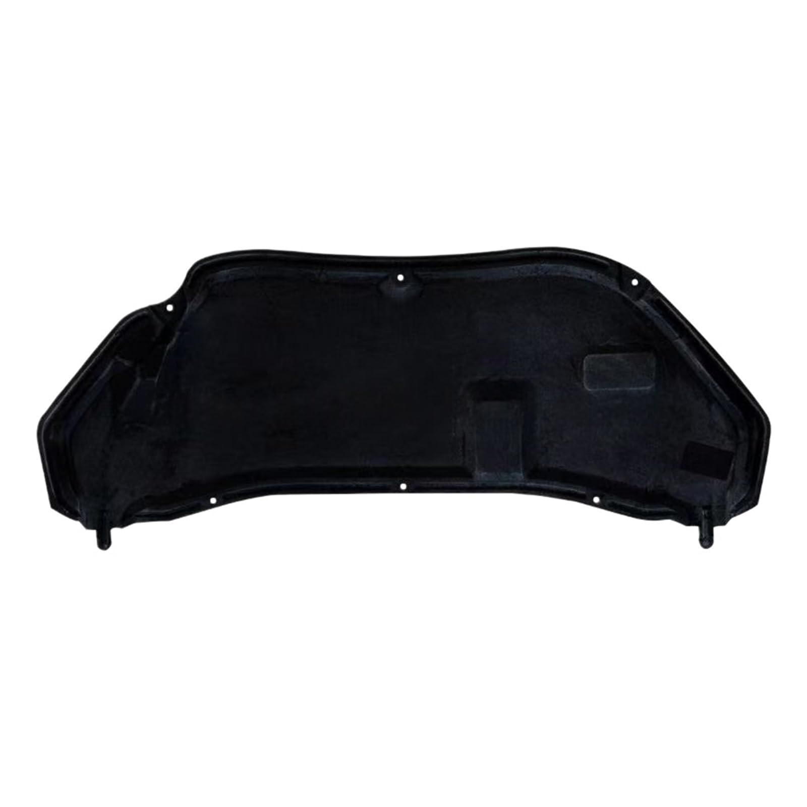 Pengshyzf 2Pcs Black Front Hood Engine Compatible With Mazda 2 Mazda 3 2007 2014 2023 Sound Insulation Pad Flame Retardant Cotton Mat Car Accessories(2Pcs Black)