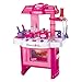 Berry Toys Fun Cooking Plastic Play Kitchen, Blue