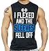 I Flexed And The Sleeves Fell Off Workout T-Shirt Bodybuilding Gym Tank Top