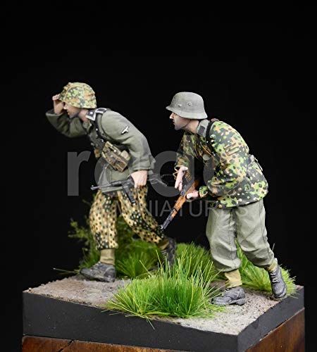 XINGCHANG 1/35 Figurines en résine maquettes Figurines Militaires de la Seconde Guerre Mondiale Non assambrées Non peintes 671