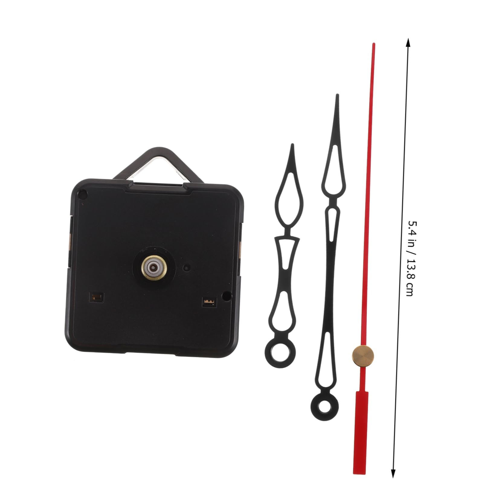 Mécanisme De Horloge Inversé - Kit DIY Avec Moteur Et Aiguilles - Mouvement Silencieux - Pour Création D'horloge Personnalisée - Plastique Et Fer - 9