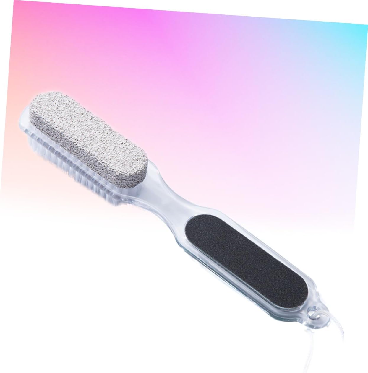 FRCOLOR 6pcs Foot File Callus Remover Tool Double Sided Pedicure Rasp Pumice Stone Exfoliation Smoother Kit for Feet Nail Brush Easy