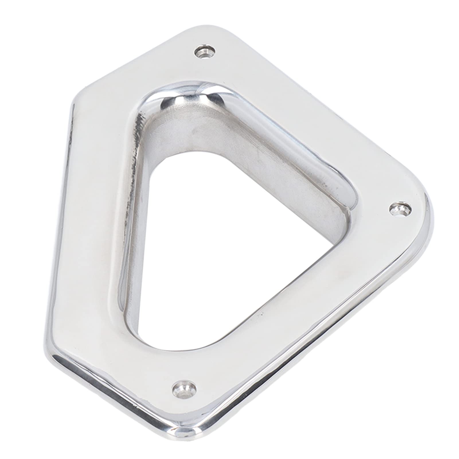 Passacavo Hawse Passacavo triangolare in acciaio inossidabile 316, Foro da 40 mm, Spessore 0,57 pollici, Hardware per barche marine per Yacht, Baluardo, Ponte, Cavo di traino con