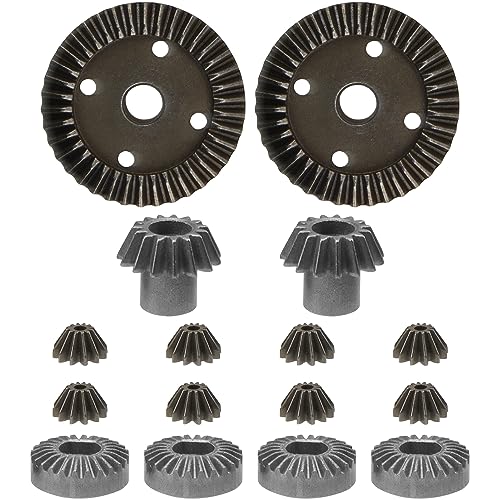 ShareGoo Metal Differential Gear Driving Gear Planet Gear Set Compatible with WLtoys 1/18 A949 A...