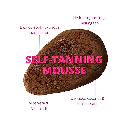 Skinny Tan Tanning Mousse Travel Size, Streak Free Fake Tan for Natural Glow Self Tan Travel Accessories - Image 2