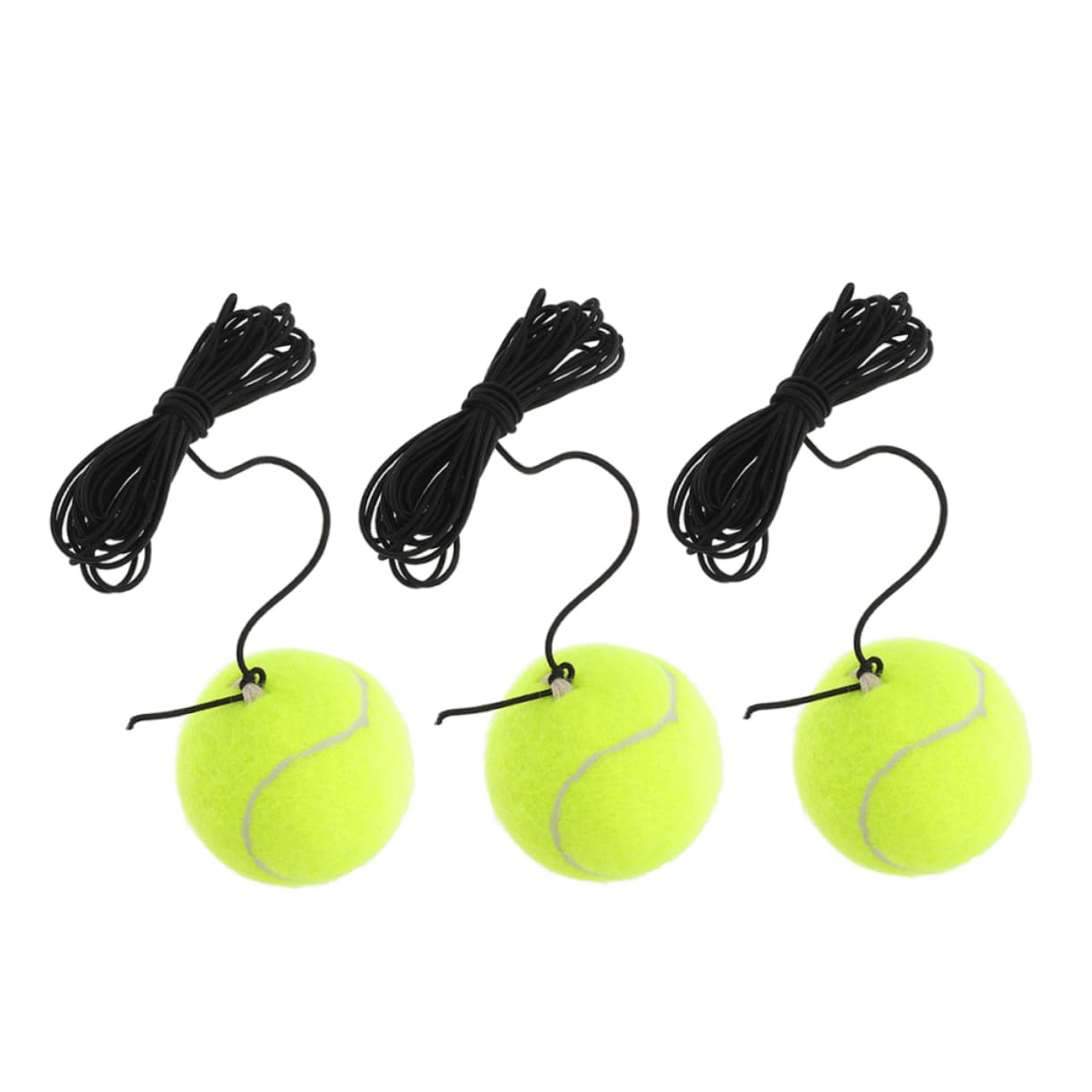 NULYLU Rebound Ball Tennis Training Single Player Practice Ball String for Levels