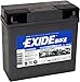 Produktbild EXIDE Batterie - 707.26.55 - GEL 519901 - Erstmalig! Gel-Technologie für´s Motorrad - nur von EXIDE Montagekit mit Schrauben und Mutter + gesetzlichem Batteriepfand (EUR7,50)!