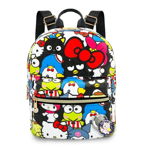 Sac à dos Sanrio Hello Kitty pour enfants en similicuir de 25,4 cm