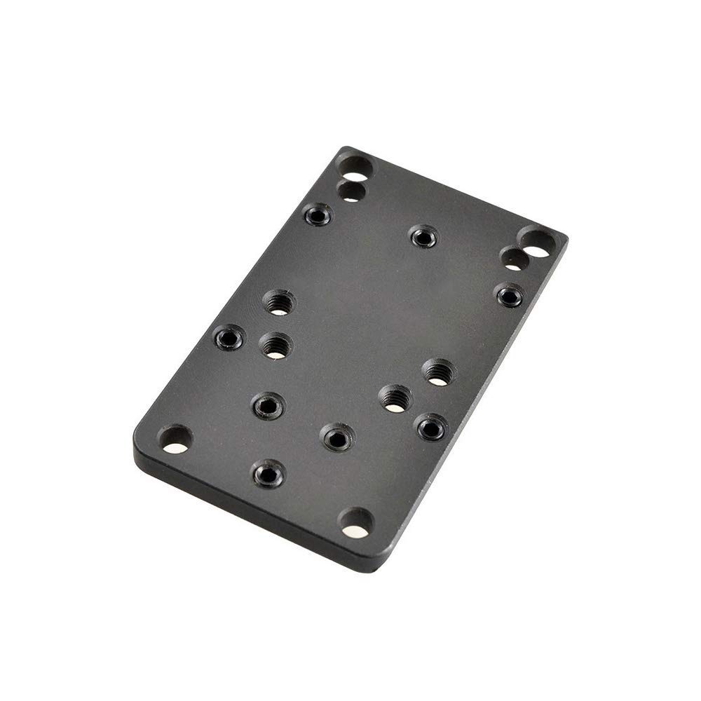 SPINA OPTICS Jagd-Rückvisier G Plate Base Mount Universal Red Dot Sight Optik Sight Mount G Plate Base Kit