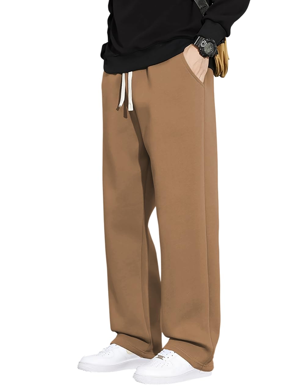 Samfor Track Pant for Men - Stylish, Comfortable & Stretchable Athletic Joggers for Casual & Gym Wear, Loose fit