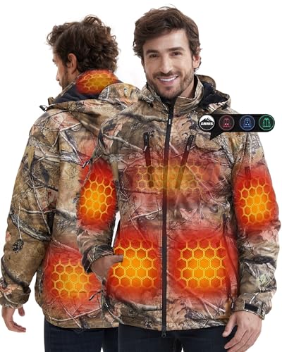 ARRIS Men’s Camo Heated Jacket