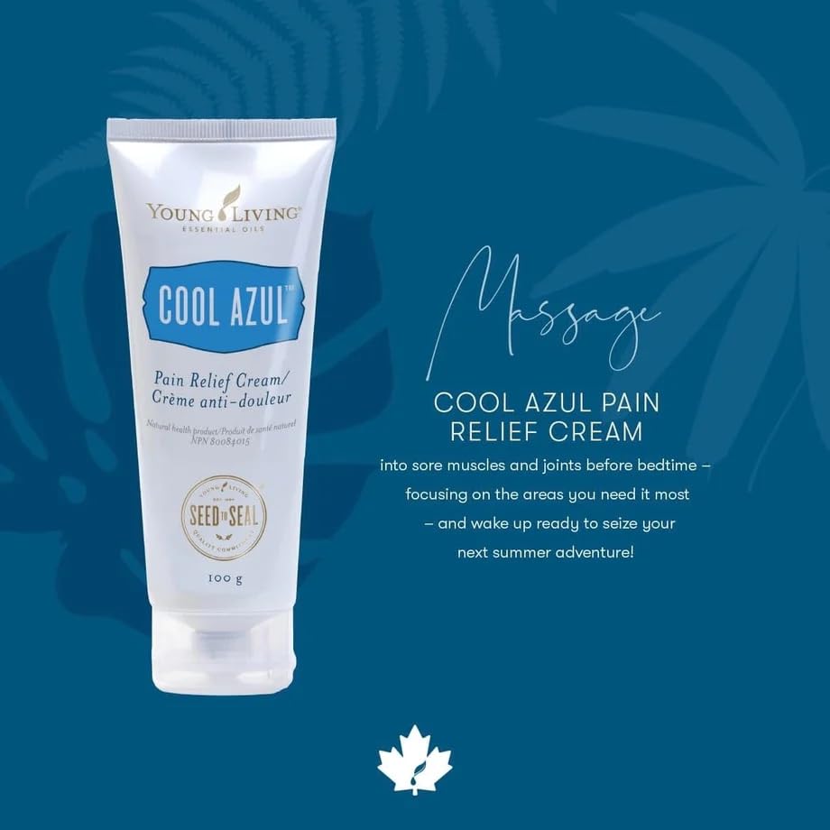 Amazon.com: Young Living Cool Azul Pain Relief Cream - Cooling