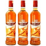 Don Caramello | Karamell Likör mit Geschmack von Karamell, Vanille & Schokolade | 18% Vol. (3x 700ml)