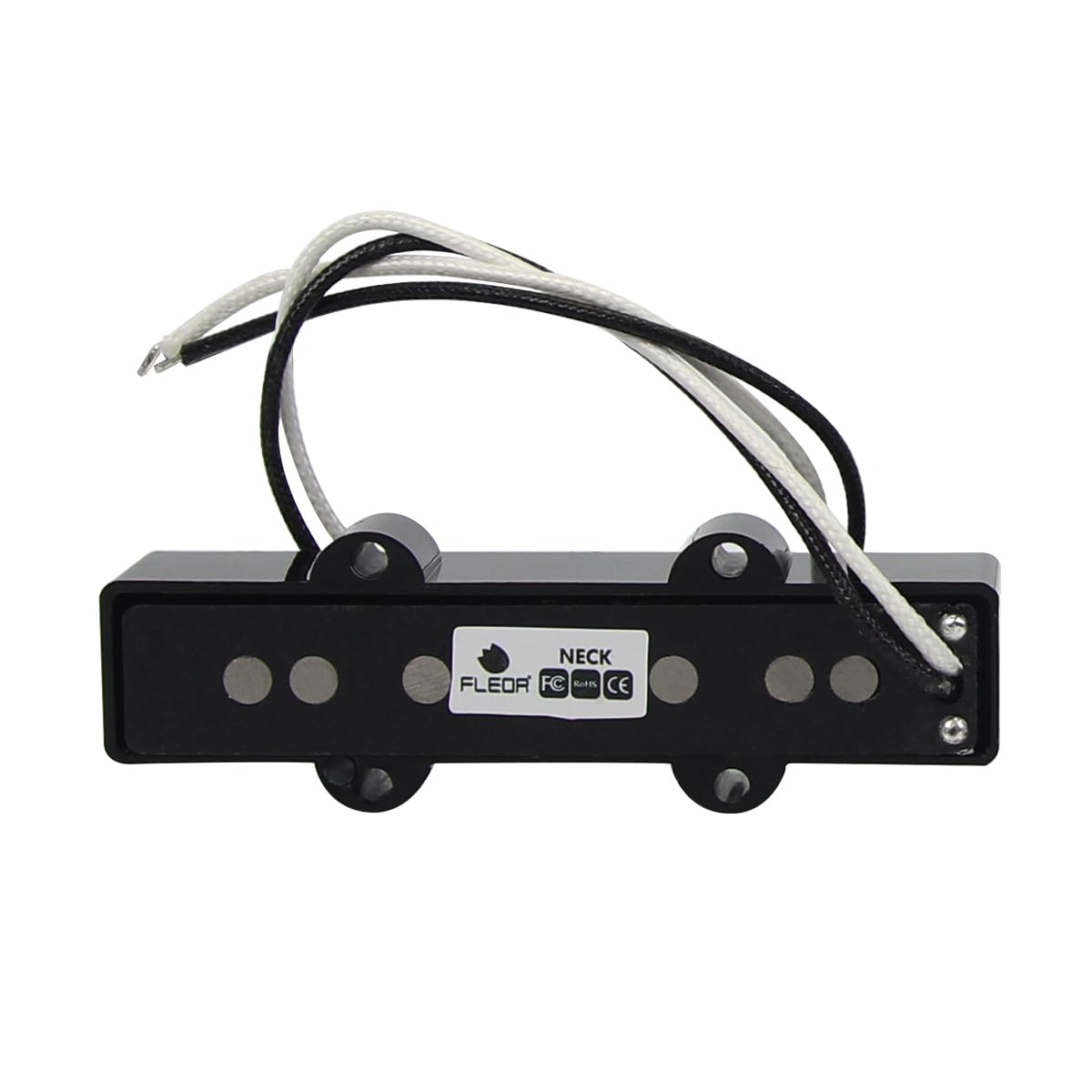 FLEOR Pickup JB Bass Alnico 5 Set pickup al manico e al ponte Misura 4 corde JB Bass Parte pickup per chitarra