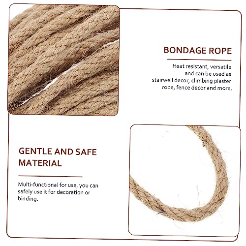 Cuerda de yute natural de varios metros para manualidades y decoración vintage 7
