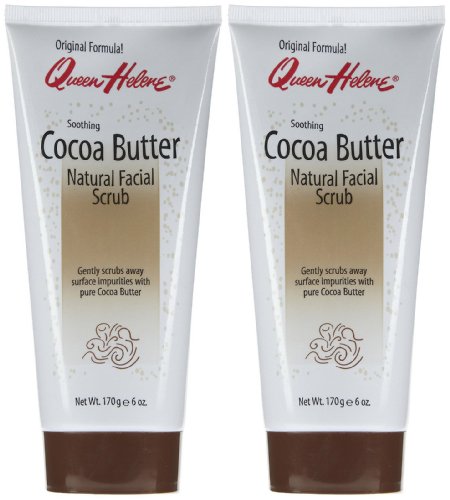 Queen Helene Face Scrub, Cocoa Butter, 6 oz, 2 pk by Queen Helene
