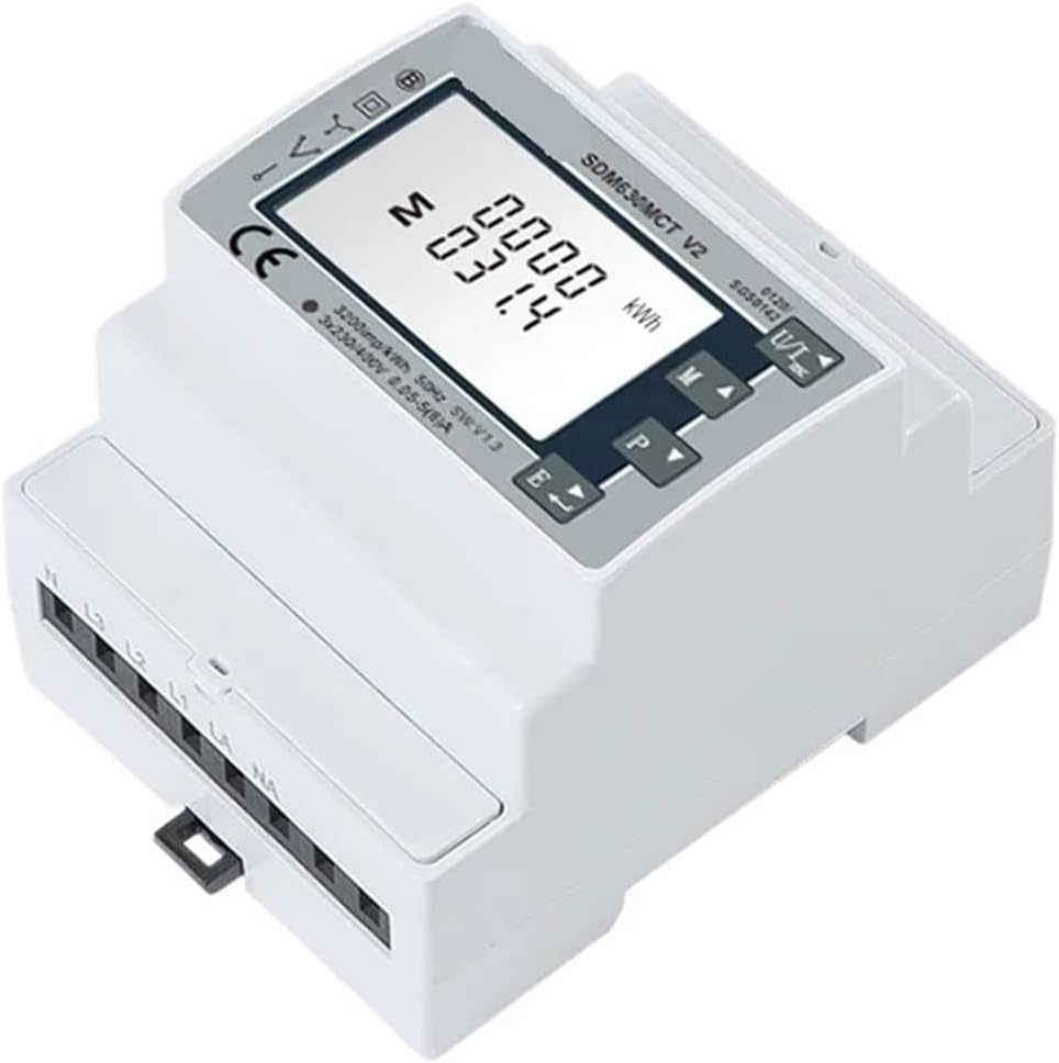 SDM630MCT V2 MID Three-phase four-wire rail energy meter