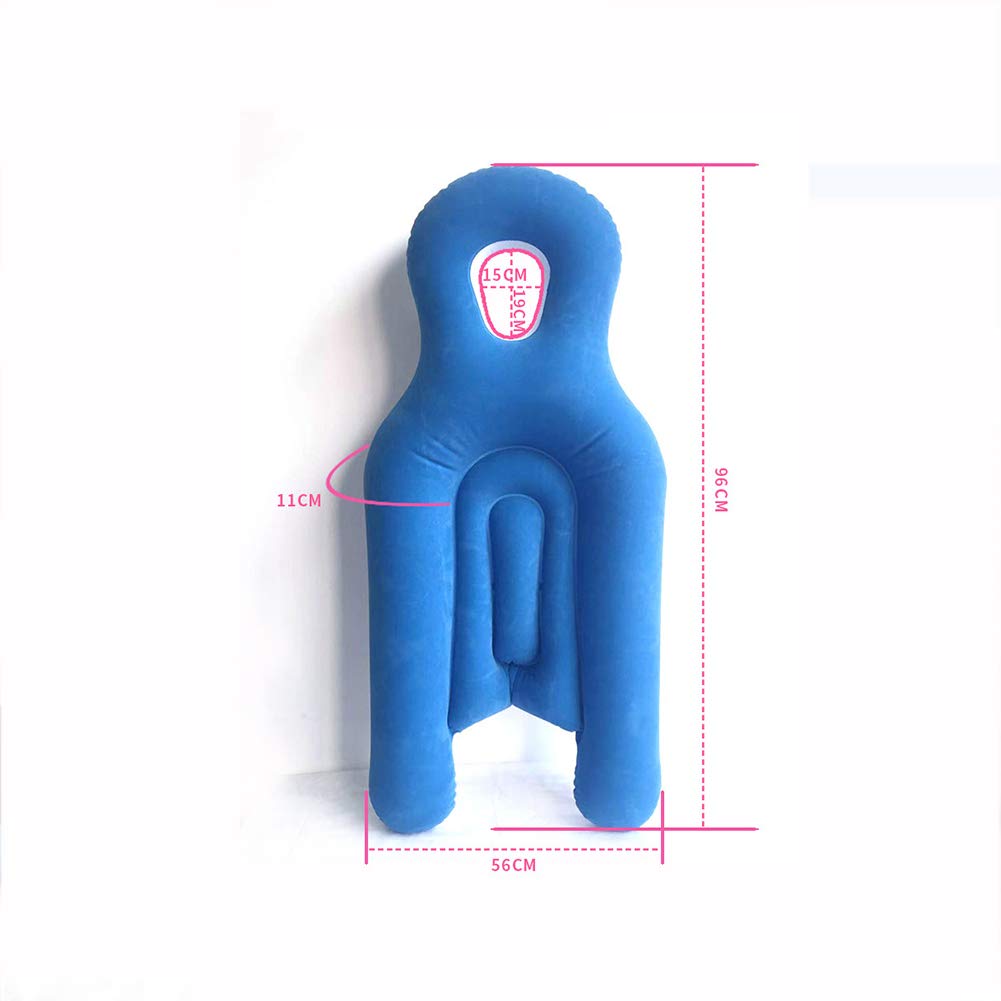 Almohada Boca Abajo después de la cirugía Ocular, Almohada Inflable de desprendimiento de Retina, Almohada propensa portátil Boca Abajo, vitrectomía, Equipo de recuperación de Agujeros maculares para