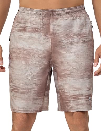 Mapamyumco Men's Swim Trunks Quick Dry Stretch Board Shorts 9 Inch Beach Sports Casual Shorts with Zipper Pockets - Main Image