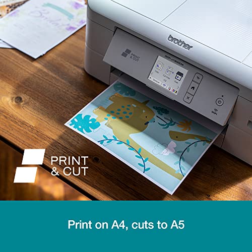 DCP-J1800DW Print/Cut A4 pour imprimer et couper sans ciseaux vos documents
