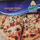 Best Choice Meats Halal Veggie Pizza, Frozen, 12 Inch, Thin & Crispy Crust, Individually Wrapped, Topped with Cheese, Olives, Bell Peppers & Onions, Perfect for Halal Vegetarian Menus