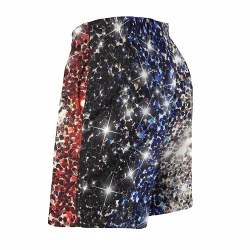 Men's Swim American Flag Trunks Quick Dry Bathing Suit Beach Swimsuit Bottom Shorts3