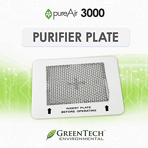 Greentech Environmental Pureair 3000 Purification Plate - Replacement Plate For Pureair 3000 - Portable Air Purifier And Air Cleaner, Air Purifiers For Home, Office, And Bedroom, 3000 Square Feet #TOP2