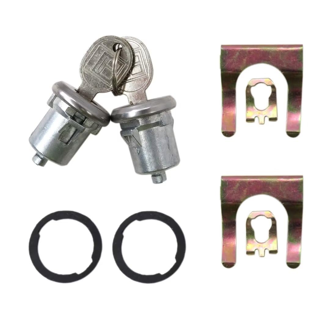 5070006 DL15802 Door Lock Cylinder with Keys for Pontiac