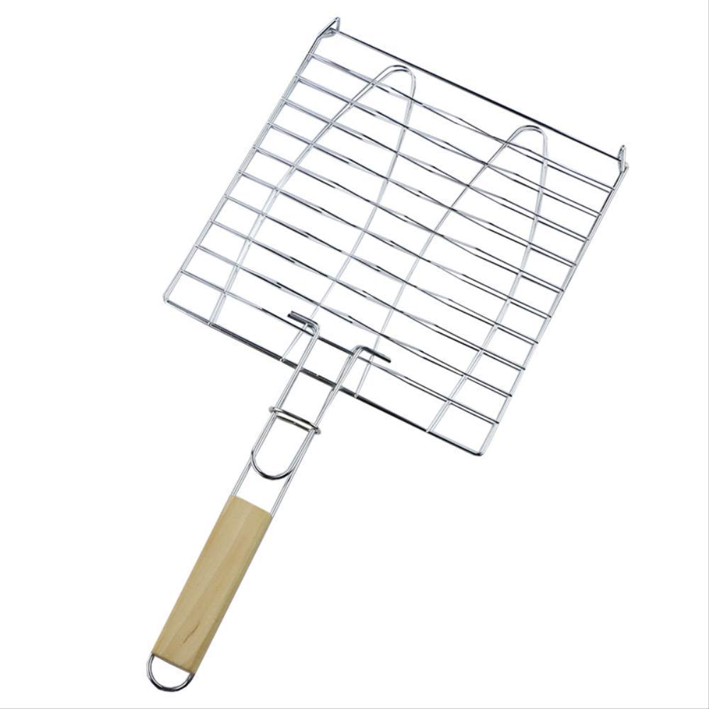 Cesta para parrilla, Cesta para asar a la parrilla, Clip para pescado a la parrilla Clip para pescado para barbacoa Clip para red Clip para electrodomésticos de acero inoxidable Herramienta Accesori