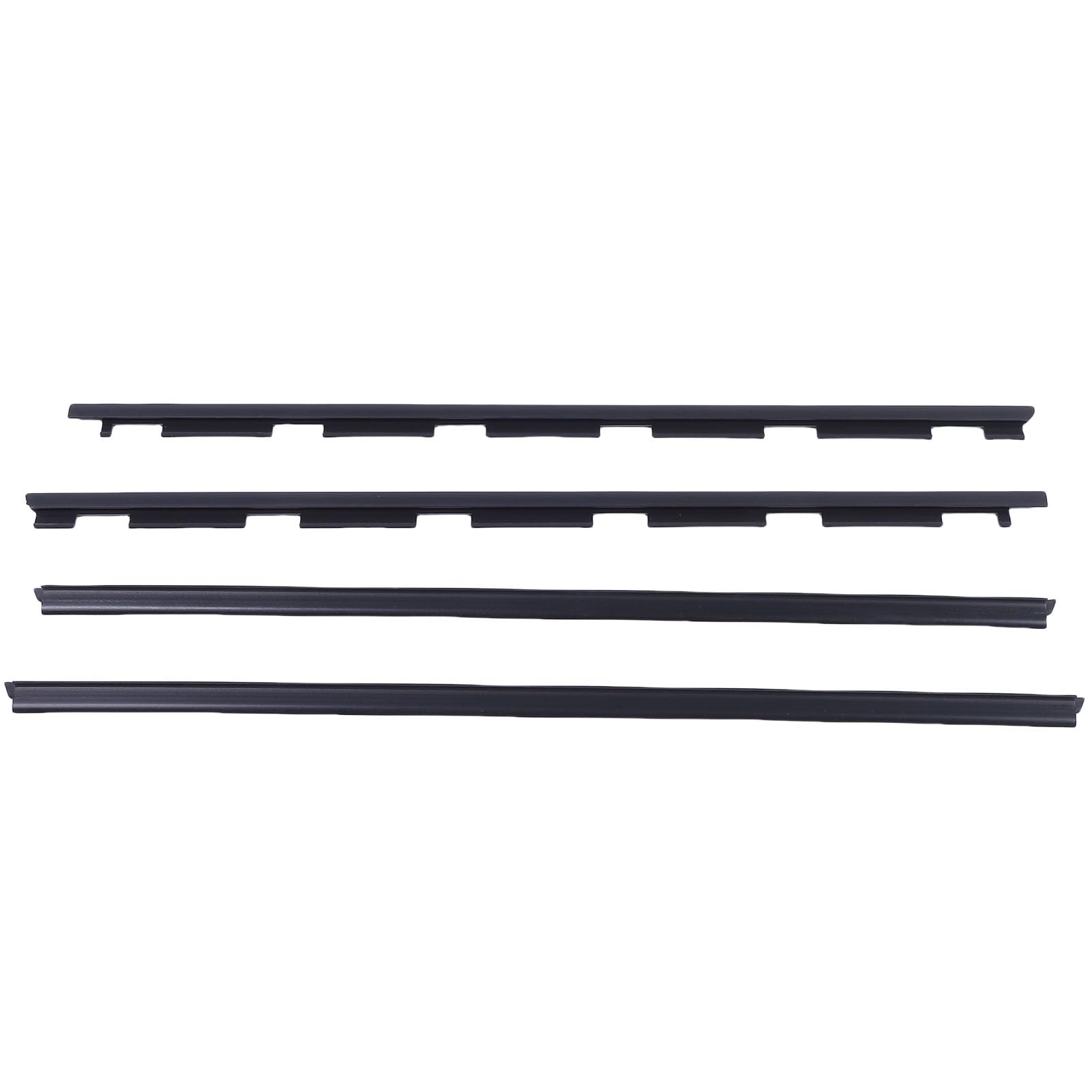 RiToEasysports 4 szt. Uszczelki Okienne Zestaw Gumowych Pasków do Zamiatania Okien z Wewnętrznymi Uszczelkami Zewnętrznymi OEM 15991405 15991406 dla C Pickup 1973 1987 i 1500 1988 1998