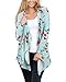 Styleword Women's Open Front Print Casual Cardigan Sweaters with pocket(striped02,XL)