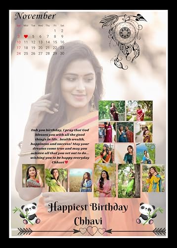 A4 Size Wooden Customized Personali...