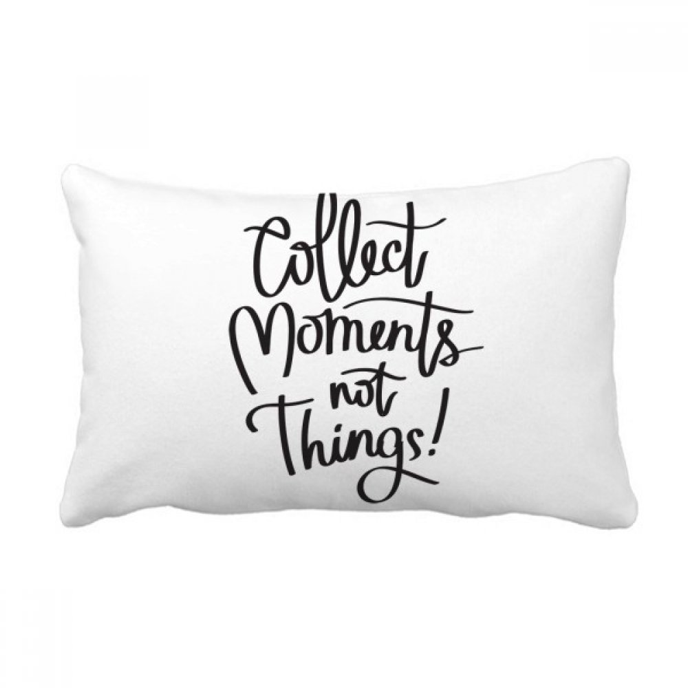 Coussin avec citation inspirante oreiller décoratif pour un salon chaleureux et poétique