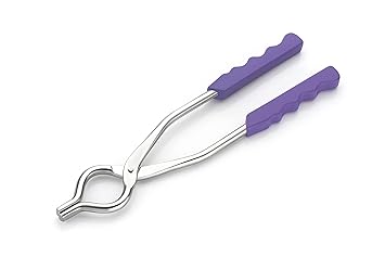 HAPPI Pincers for Kitchen sandasi/pakkad/sansi/Pincers for Cooking Tongs Stainless Steel Plastic Handle - image, photos