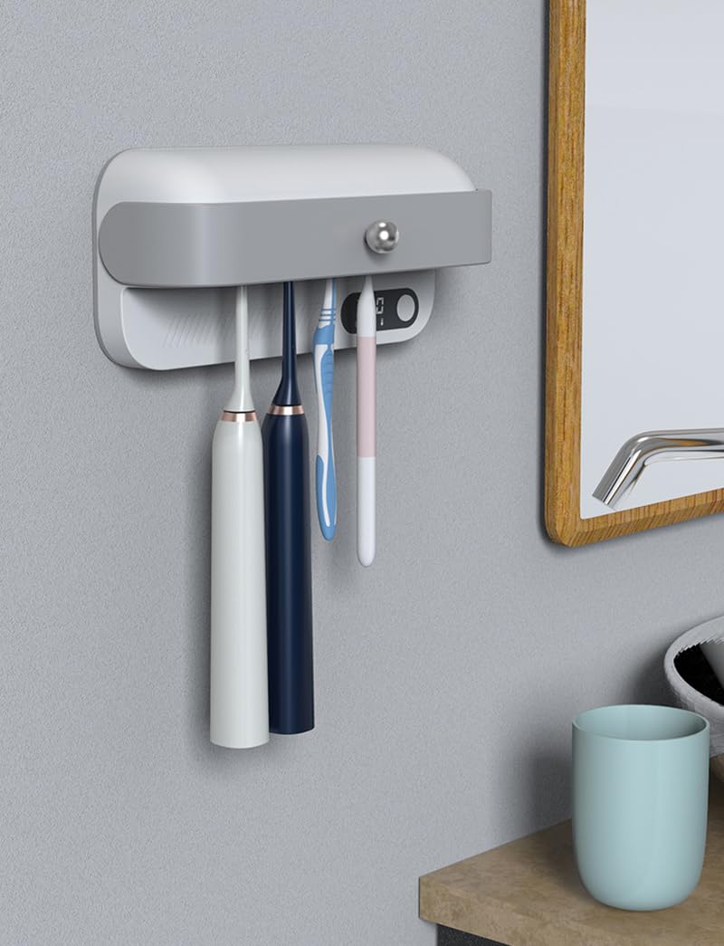 Radio Portatile Ricaricabile Sterilizzatore Spazzolini da Denti