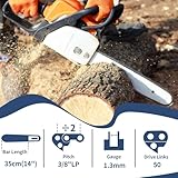 Zoom IMG-2 3pcs catena per motosega 14pollici