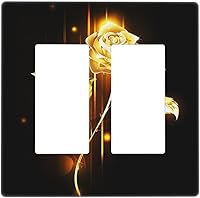 Vista 121 de Cubierta de Pared de Interruptor y Toma de Corriente de 1 Gang de Patrón Texturizado de Mármol Turquesa Oscuro Azul Gris Moderno Abstracto de Lujo