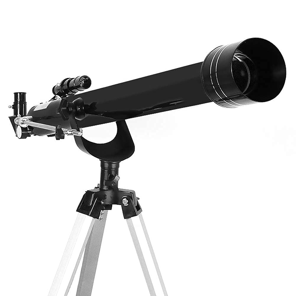 Telescopio astronómico 900/60 mm con trípode Refractor para Exteriores Telescopio monocular con Zoom para Amantes de la astronomía