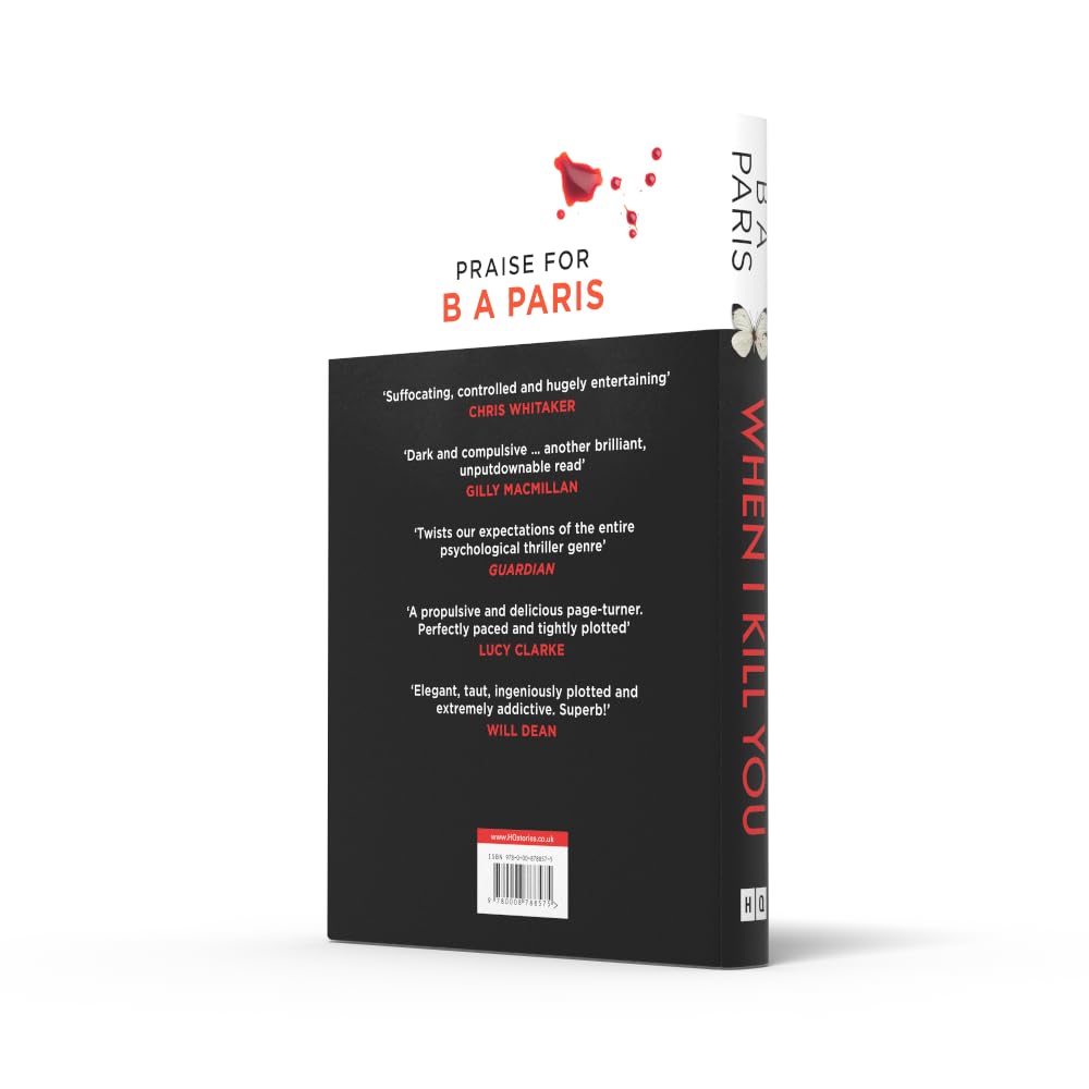 When I Kill You: A brand-new gripping psychological suspense thriller from the multimillion-copy bestselling author of Behind Closed Doors, a must-read for fans of Claire Douglas in 2026!