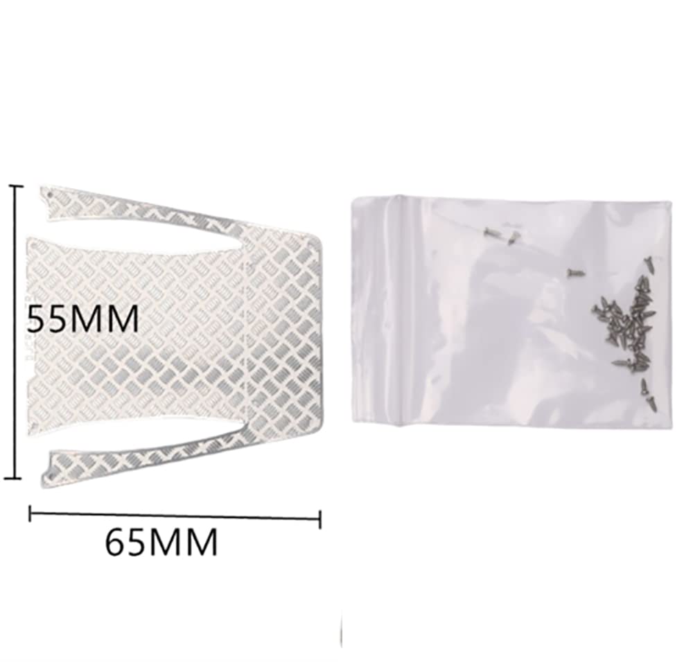 Amazon.com: XBERSTAR RC Crawler Car Hood Metal Skid Plate for 1/18