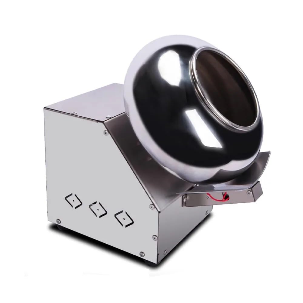 YAOYIM Sugar coating machine Small commercial mini chocolate coating machine Chocolate polishing machine Suitable for sugar, chocolate, peanuts, etc.