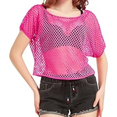 Fishnet One Pieces--pink