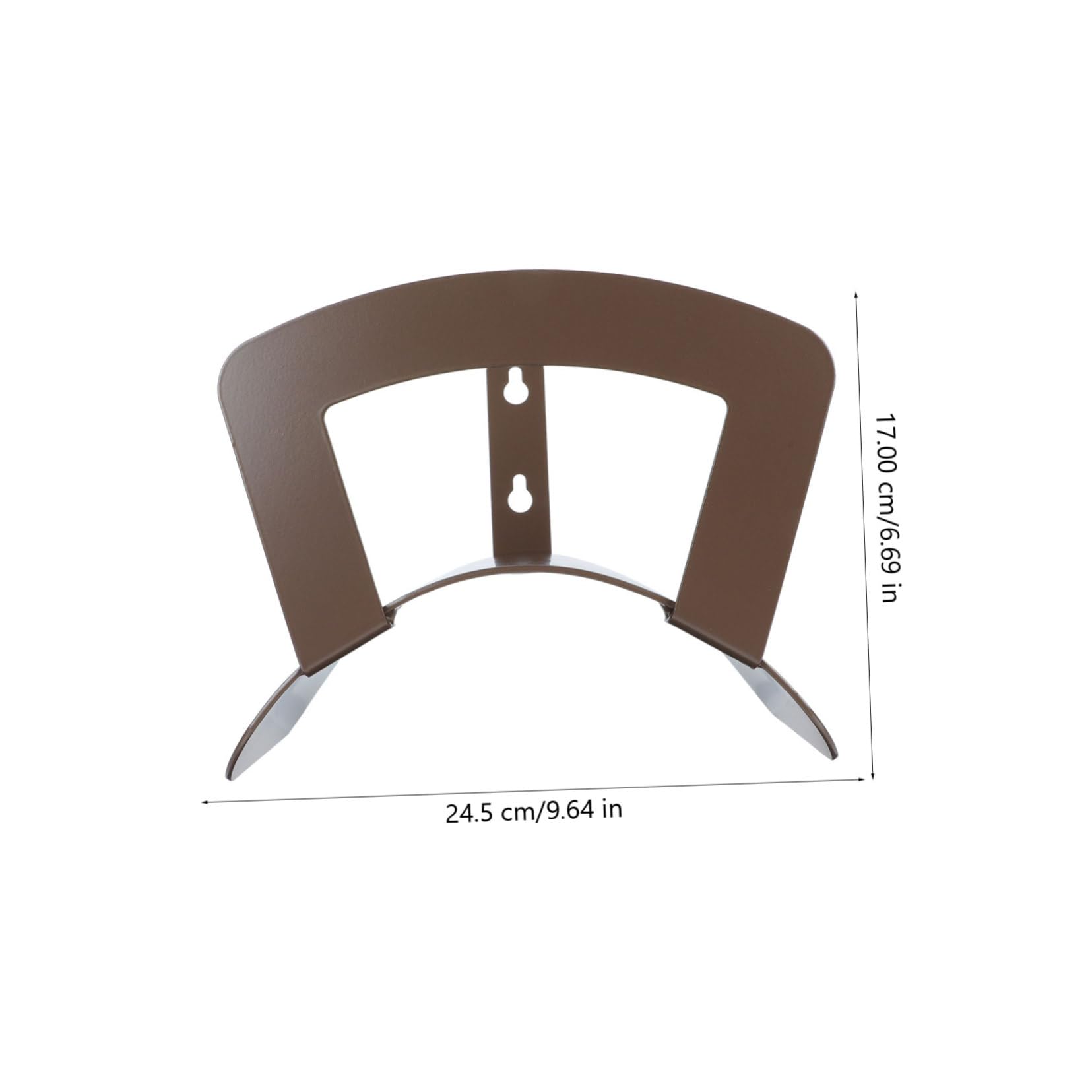 Hemobllo 2 Pièces Support Mural pour Tuyau de Jardin Organisateur de Rangement Décoratif pour Tuyau Arrosage pour Extérieur