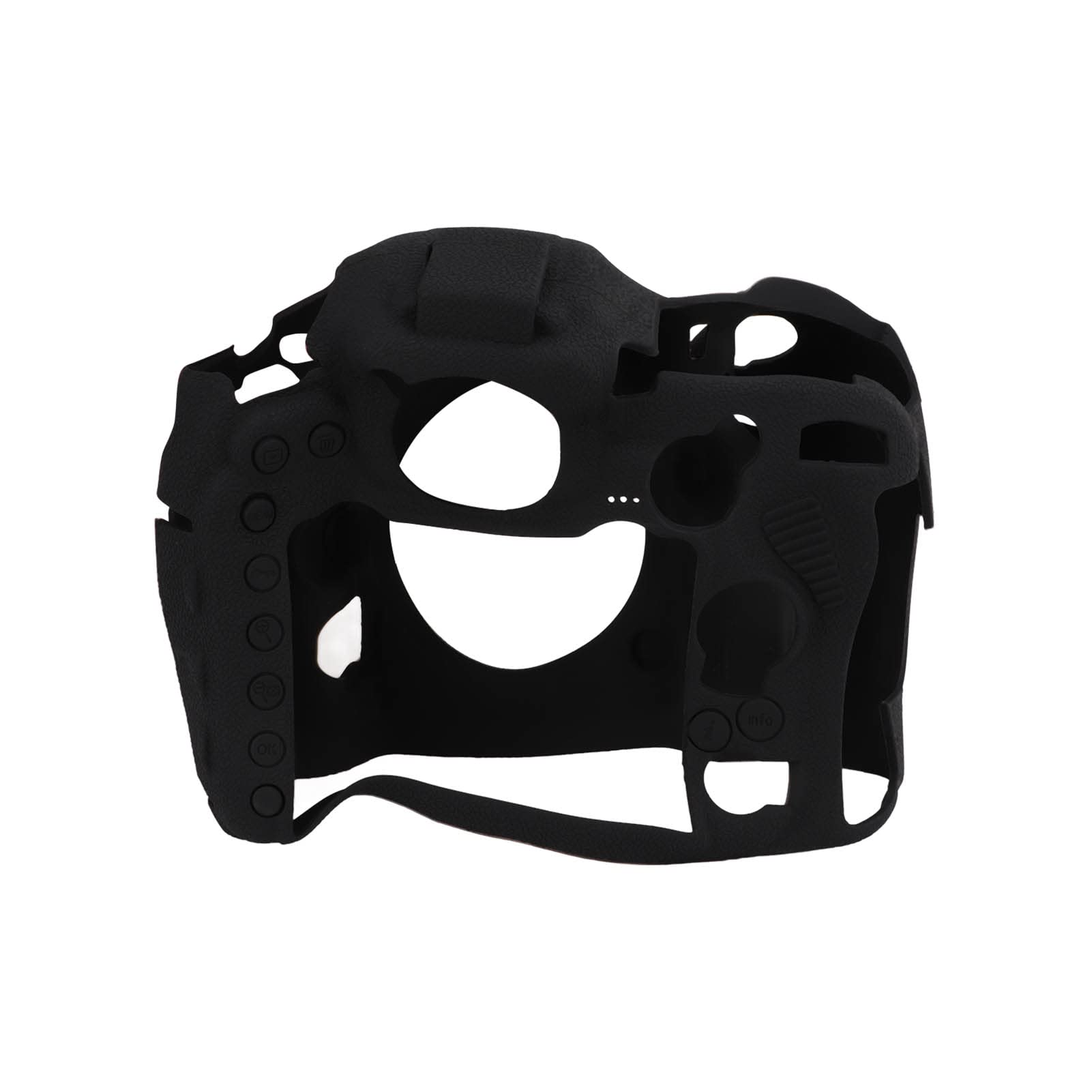 Custodia protettiva per fotocamera D500, in silicone, resistente, protegge da polvere e graffi, colore nero, 1 pezzo