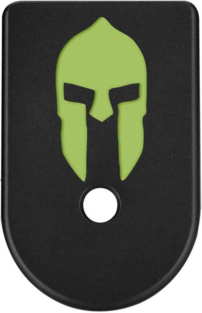 NDZ Performance Magazine Base Plate Finger Extension for Glock Gen 1-5 Models 19, 17, 22, 23, 24, 31, 32, 34 – Anodized Aluminum – Color Filled Engraving – Made in USA