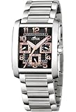 Marque: Lotus Lotus - Montre LOTUS homme bracelet métal fond noir et orange - Homme