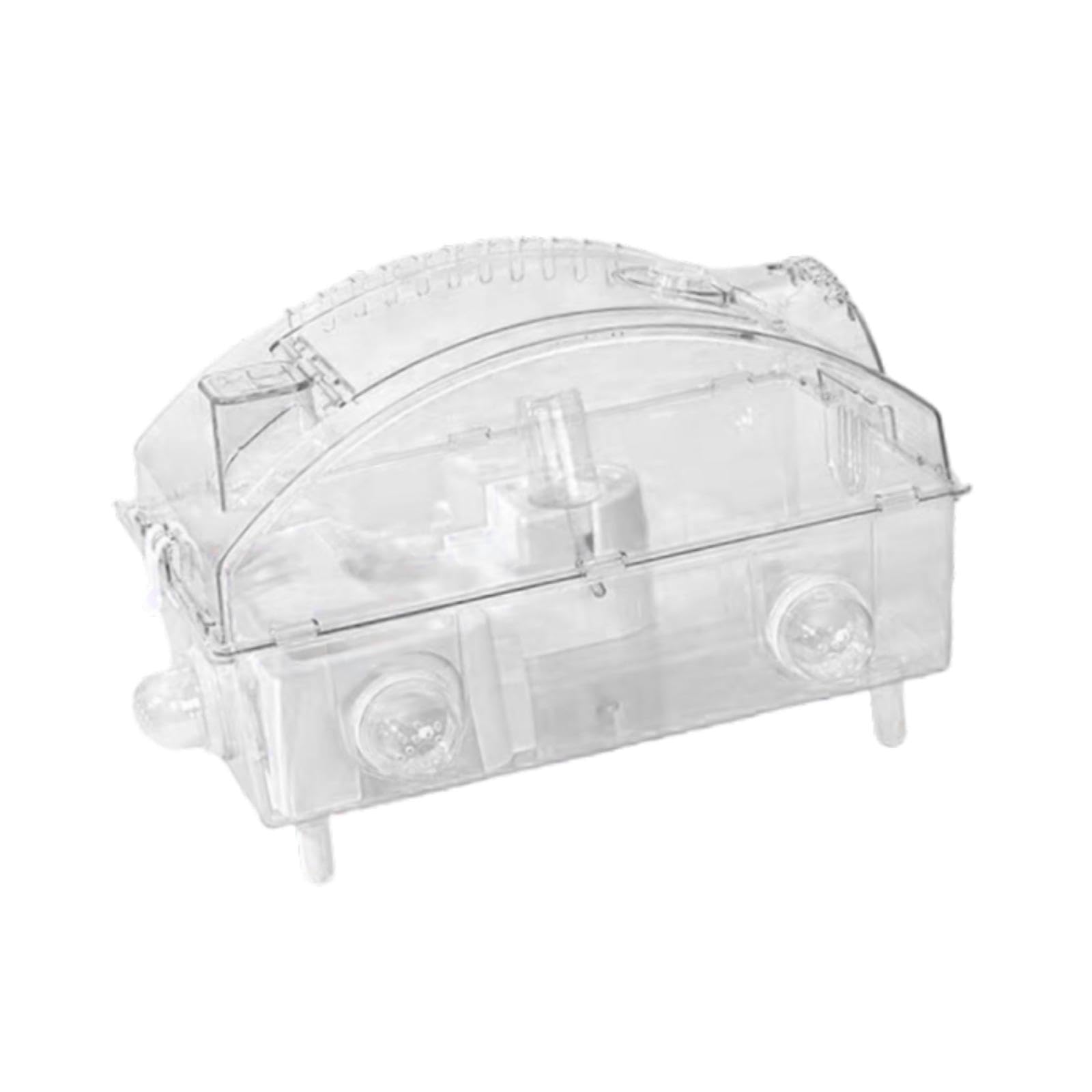Cage hamster acrylique 45cm avec biberon et couvercle