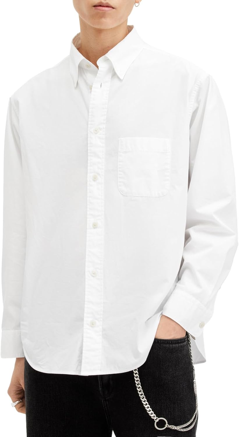 AllSaints Men's Casual Shirt