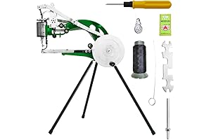 Manual Leather Sewing Machine, Aluminum Alloy Shoe Repair Machine, Cobbler Sewing Stitching...