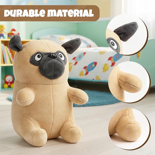 Image of Zest 4 Toyz Soft Toy for Girls (30 Cm) | Cute Stuffed Animal Plush Toy | Baby Toys | Cuddly Teddy Bear for Kids | Cute Stuffed Puppy | Dog Soft Toy for Kids | Birthday Gift for Girls